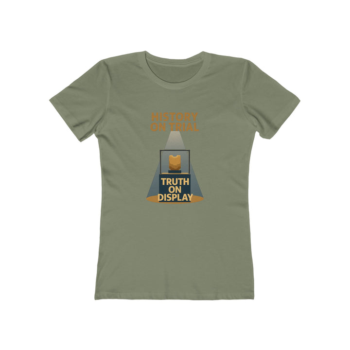 History On Trial T-Shirt | Truth On Display Activist Graphic Statement Tee- Ten & Timber