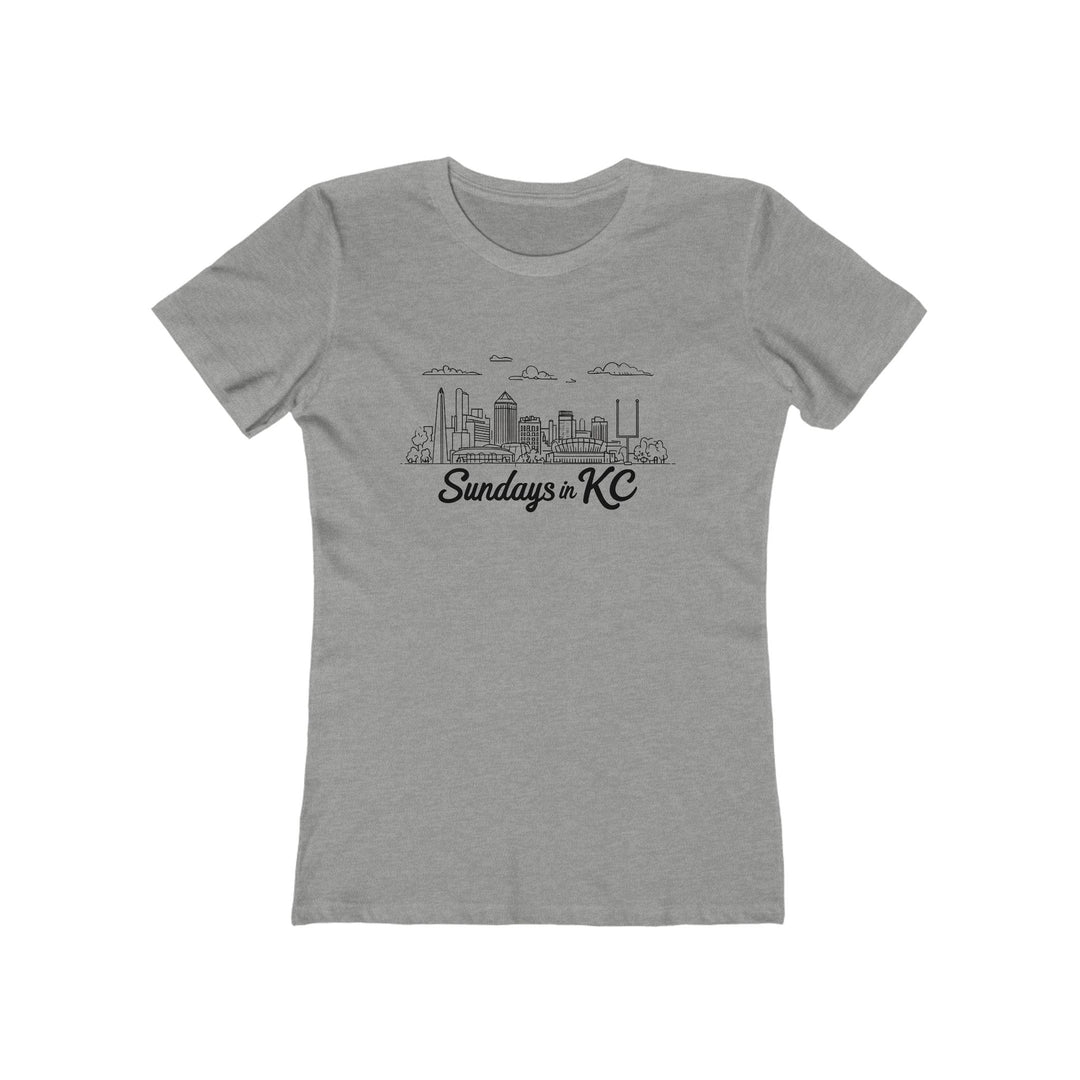 Sundays in KC T-Shirt | Kansas City Skyline Graphic Tee- Ten & Timber