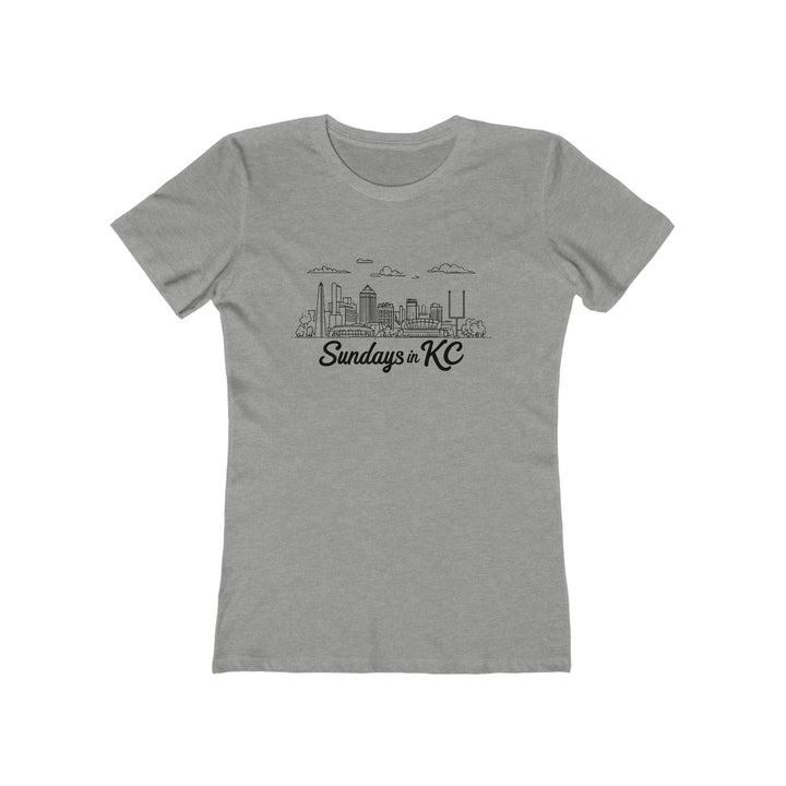 Sundays in KC T-Shirt | Kansas City Skyline Graphic Tee- Ten & Timber