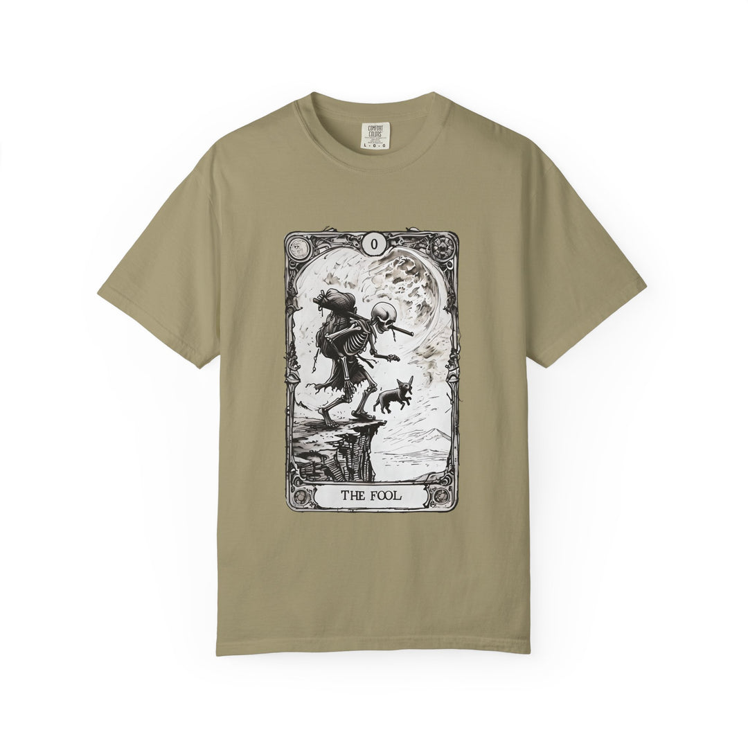 Tarot-Inspired Graphic T-Shirt, Unisex Tee, Bohemian Style Top, Perfect for Tarot Lovers, Casual Wear, Gift for Spiritual Seekers