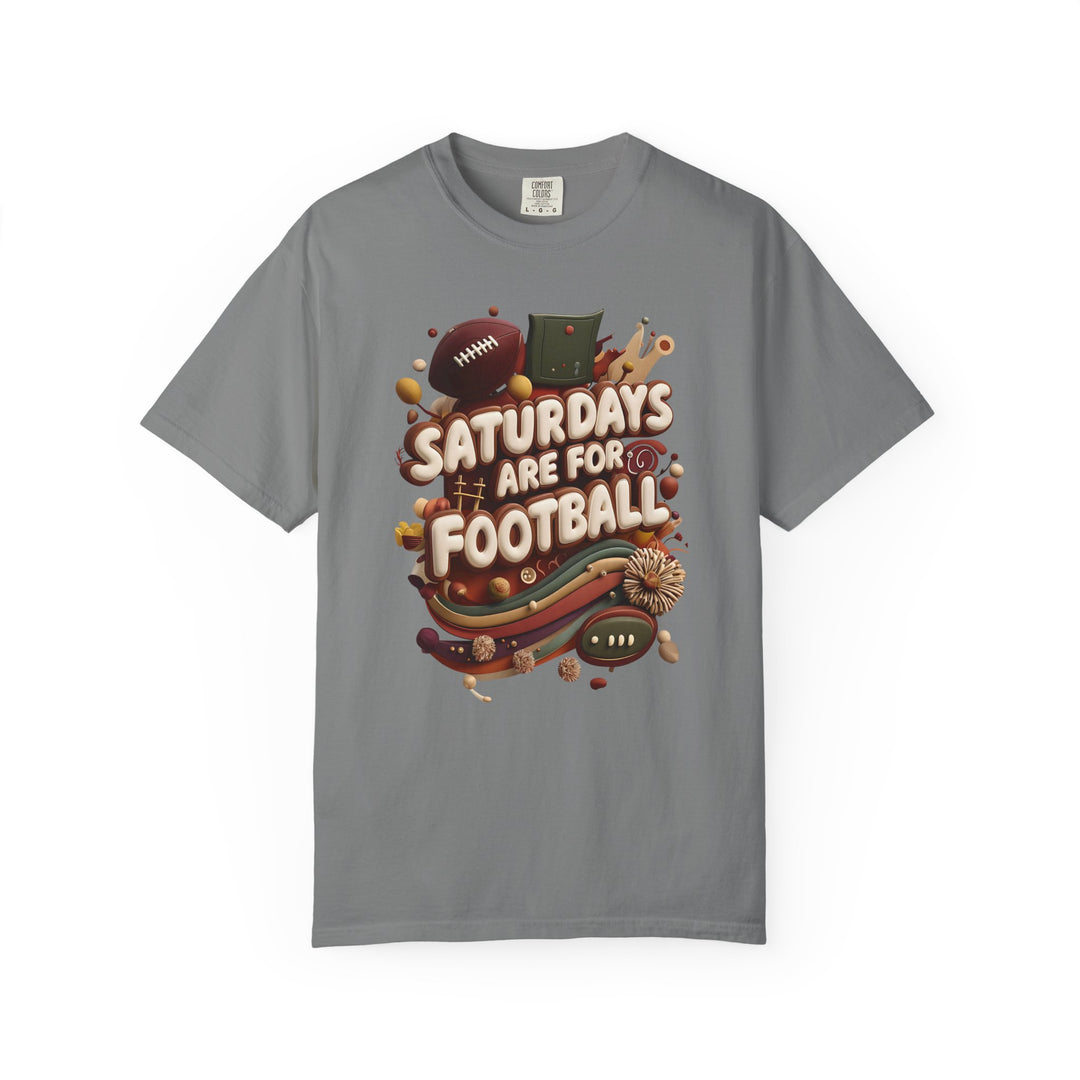 Saturdays Are For Football TShirt College Game Day Tee for Football Fans- Ten & Timber