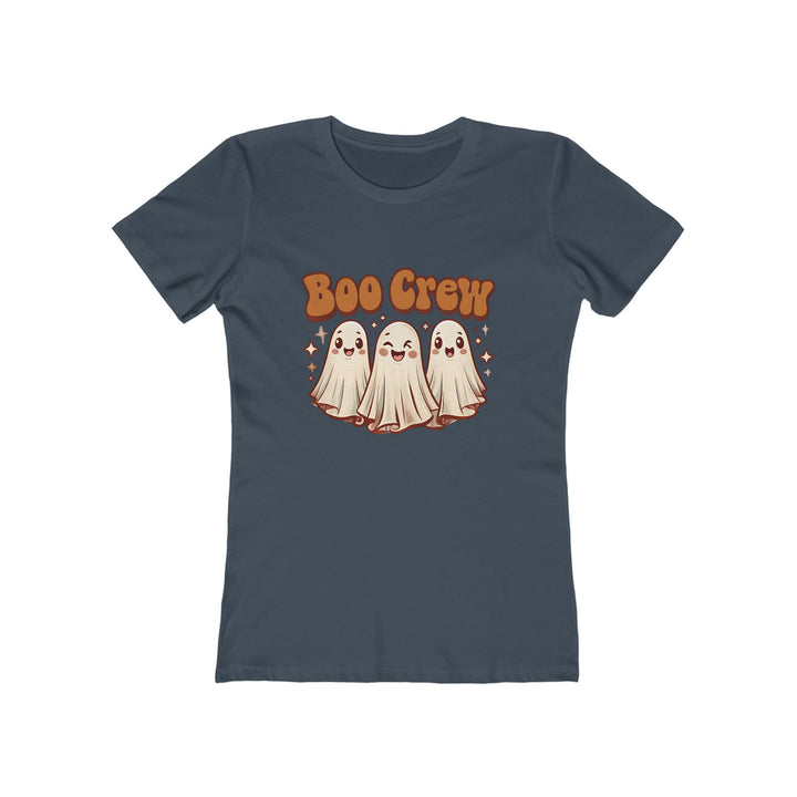 Boo Crew T-Shirt | Cute Ghost Halloween Graphic Tee- Ten & Timber