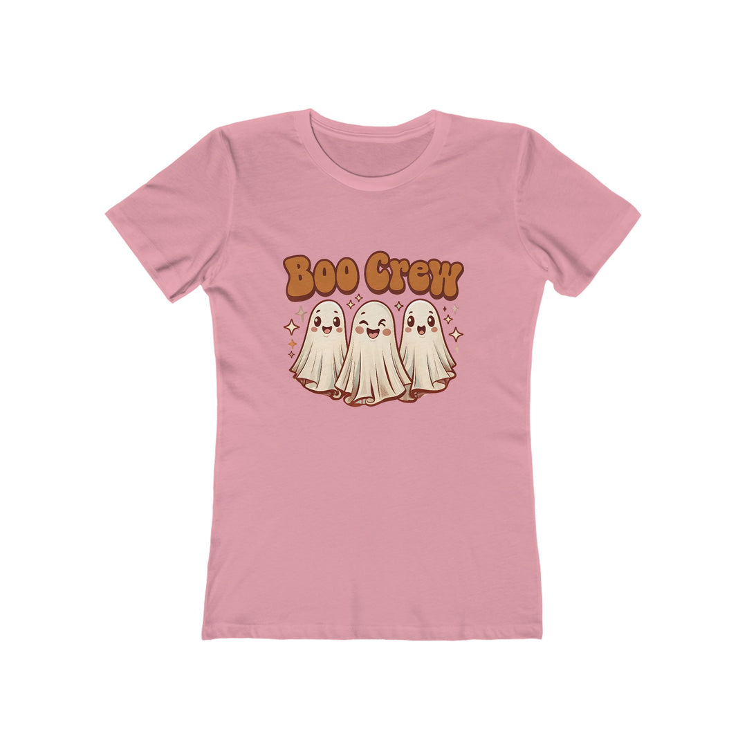 Boo Crew T-Shirt | Cute Ghost Halloween Graphic Tee- Ten & Timber