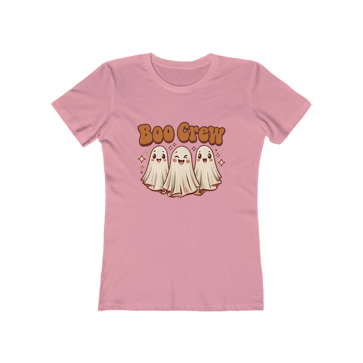 Boo Crew T-Shirt | Cute Ghost Halloween Graphic Tee- Ten & Timber