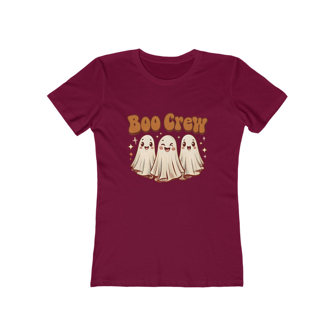 Boo Crew T-Shirt | Cute Ghost Halloween Graphic Tee- Ten & Timber