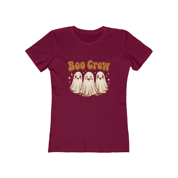 Boo Crew T-Shirt | Cute Ghost Halloween Graphic Tee- Ten & Timber