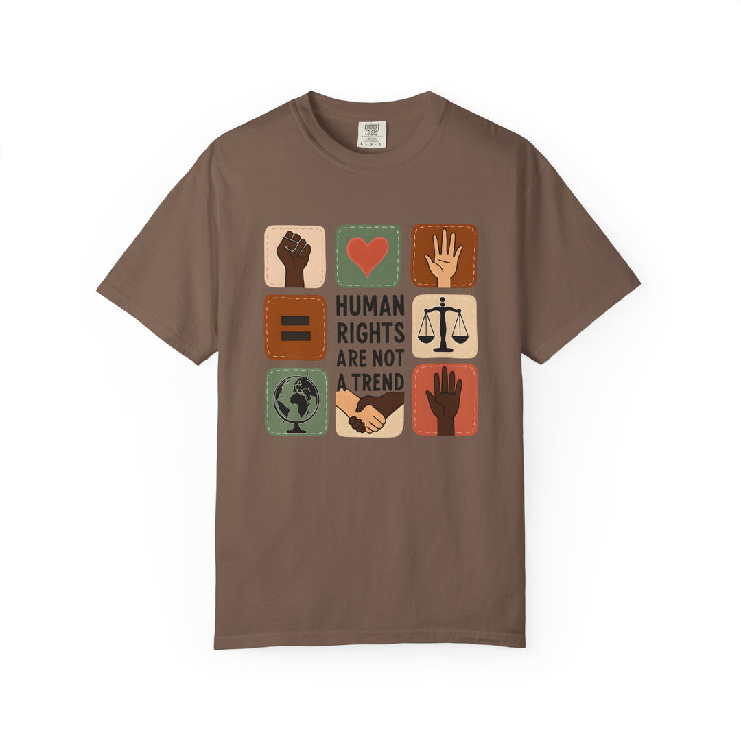 Human Rights Are Not a Trend TShirt  Social Justice Graphic Tee Equality Activist Shirt ProHuman Rights Unisex Top