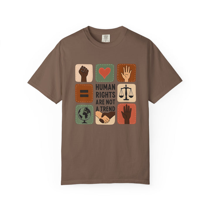 Human Rights Are Not a Trend TShirt  Social Justice Graphic Tee Equality Activist Shirt ProHuman Rights Unisex Top