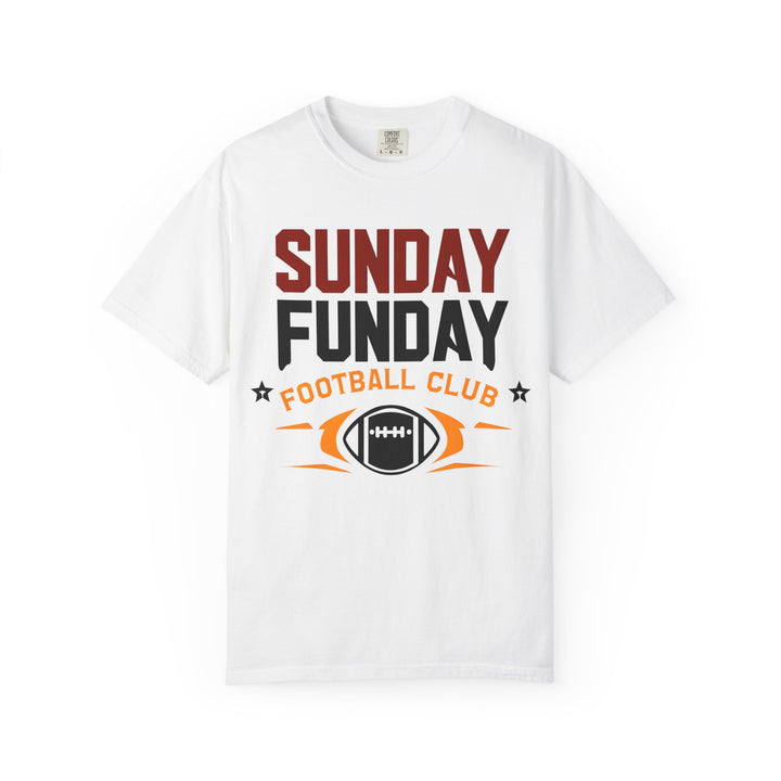 Sunday Funday Football Club T-Shirt Fun Game Day Tee for Football Fans- Ten & Timber