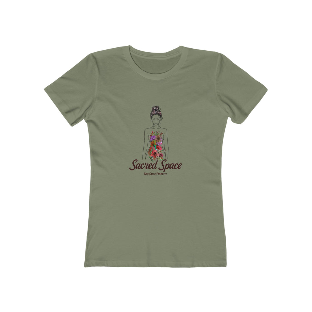Sacred Space Not State Property T-Shirt | Feminist Body Autonomy Tee- Ten & Timber