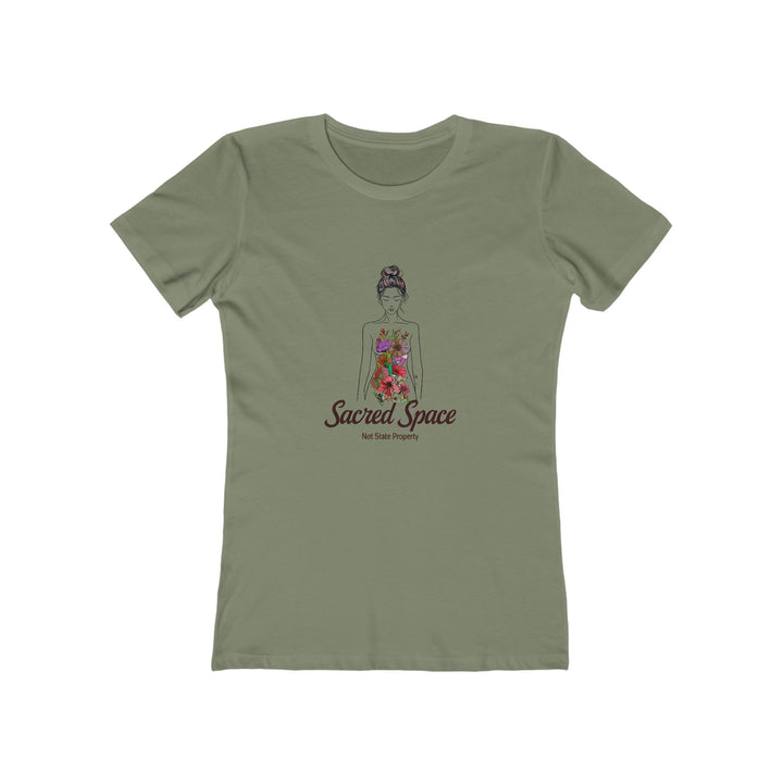 Sacred Space Not State Property T-Shirt | Feminist Body Autonomy Tee- Ten & Timber