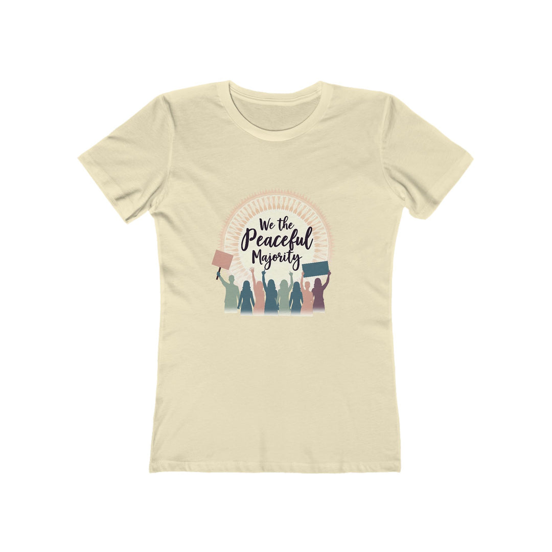 We the Peaceful Majority T-Shirt | Unity Protest Equality Activist Graphic Tee- Ten & Timber