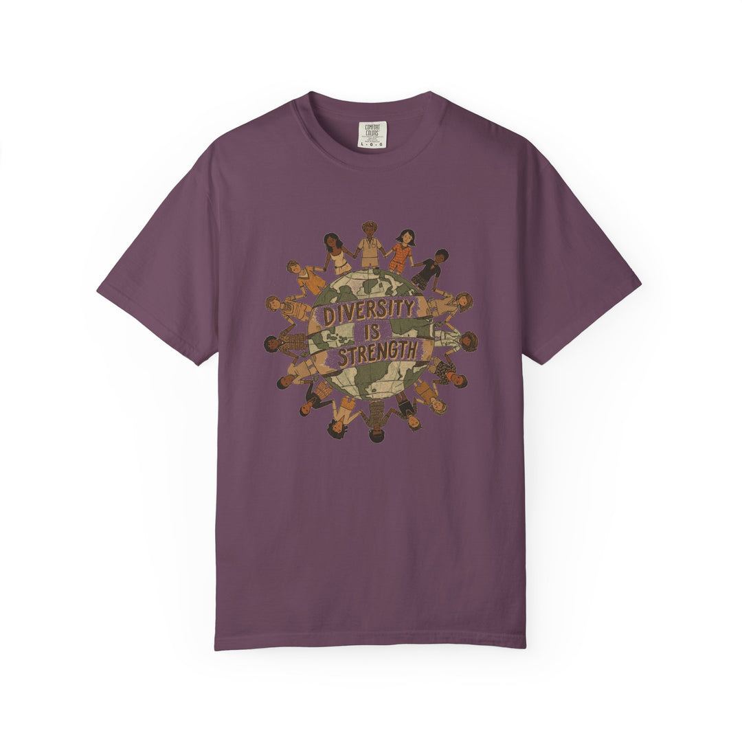 Diversity Is Strength T-Shirt | Equality & Unity Activist Graphic Tee- Ten & Timber