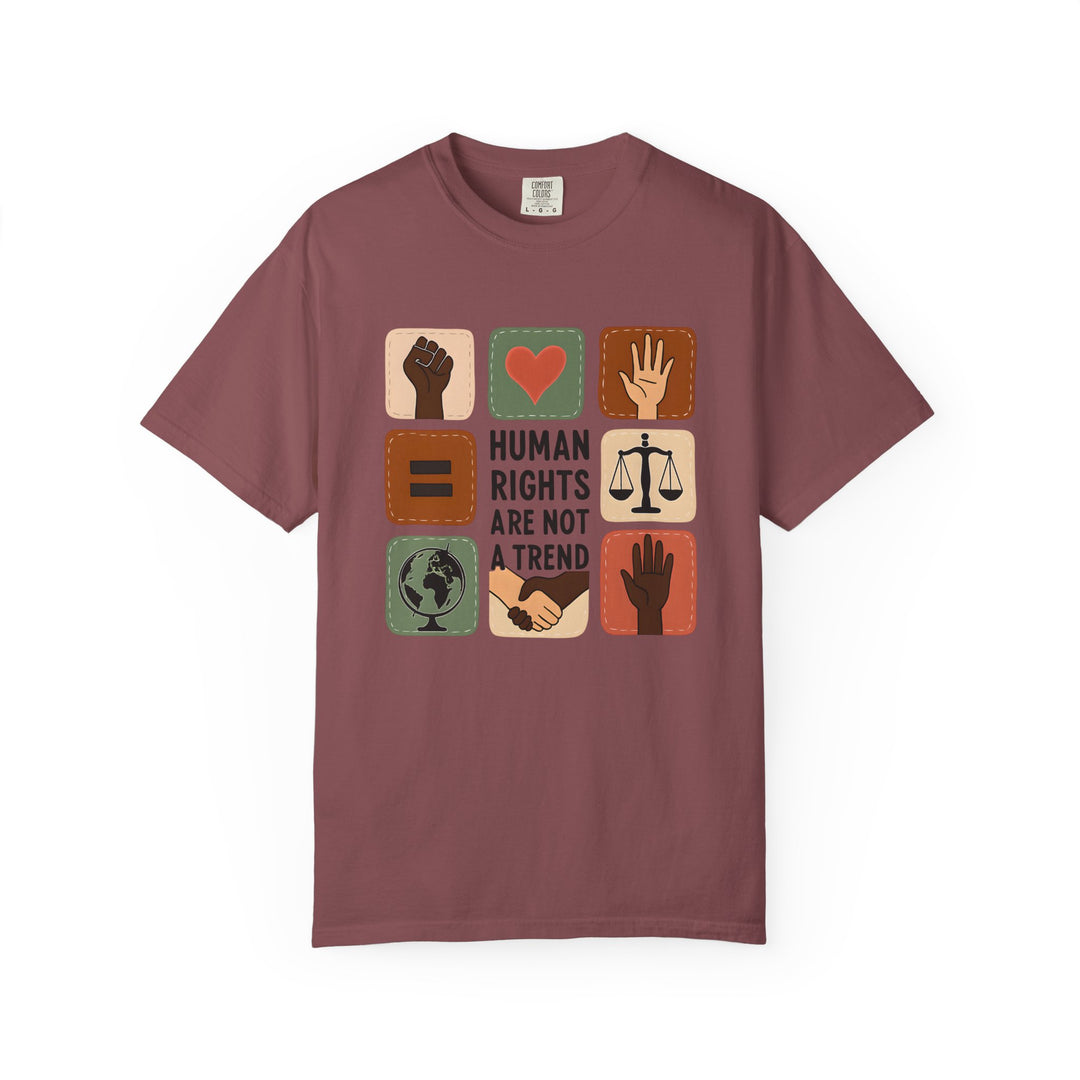 Human Rights Are Not a Trend TShirt  Social Justice Graphic Tee Equality Activist Shirt ProHuman Rights Unisex Top
