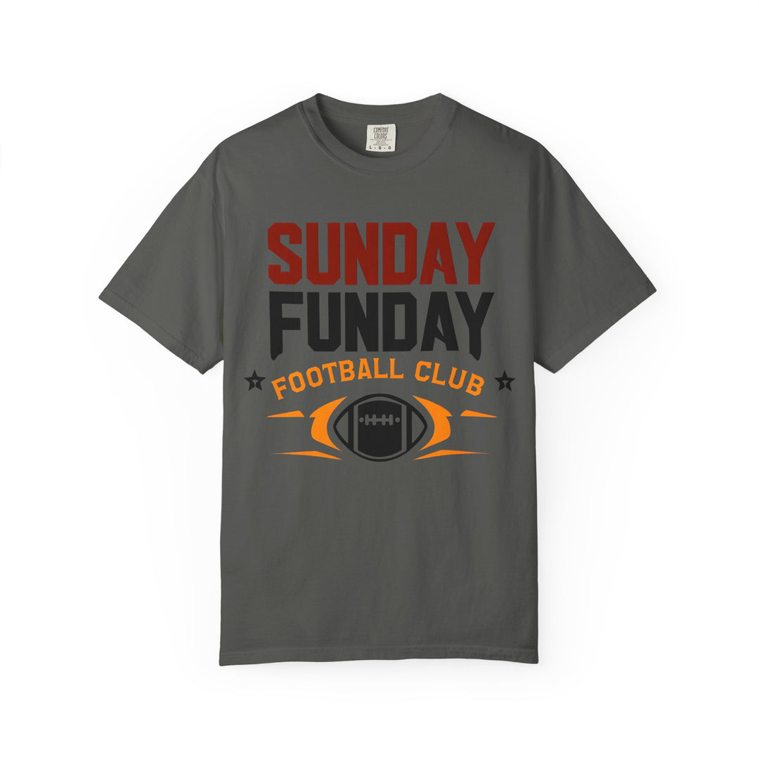 Sunday Funday Football Club T-Shirt Fun Game Day Tee for Football Fans- Ten & Timber