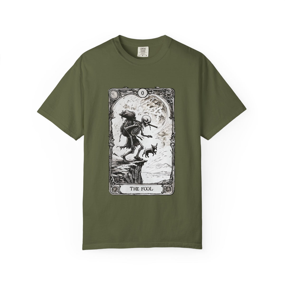 Tarot-Inspired Graphic T-Shirt, Unisex Tee, Bohemian Style Top, Perfect for Tarot Lovers, Casual Wear, Gift for Spiritual Seekers