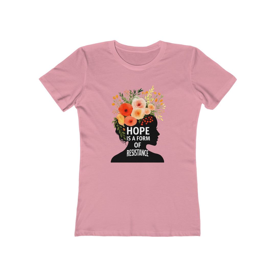 Hope Is a Form of Resistance T-Shirt | Feminist Floral Graphic Quote Tee- Ten & Timber