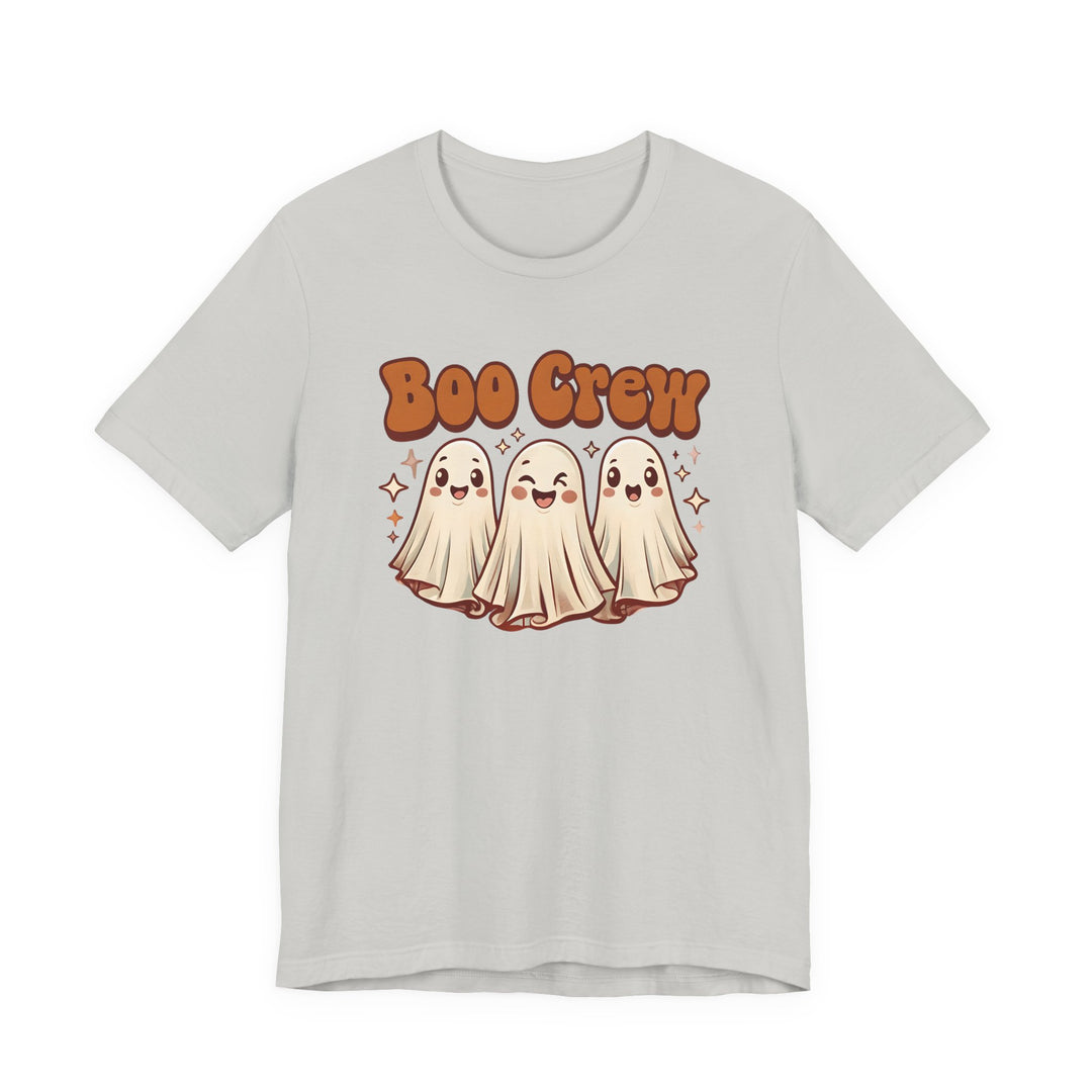Boo Crew Halloween T-Shirt Cute Retro Ghost Friends Graphic Tee, Spooky Season Shirt, Fall Pumpkin Patch Outfit- Ten & Timber