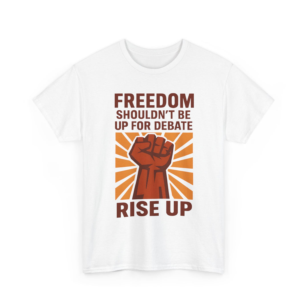 Bold Justice Statement Tee, Protester Shirt for Activists & Human Rights Supporters- Ten & Timber
