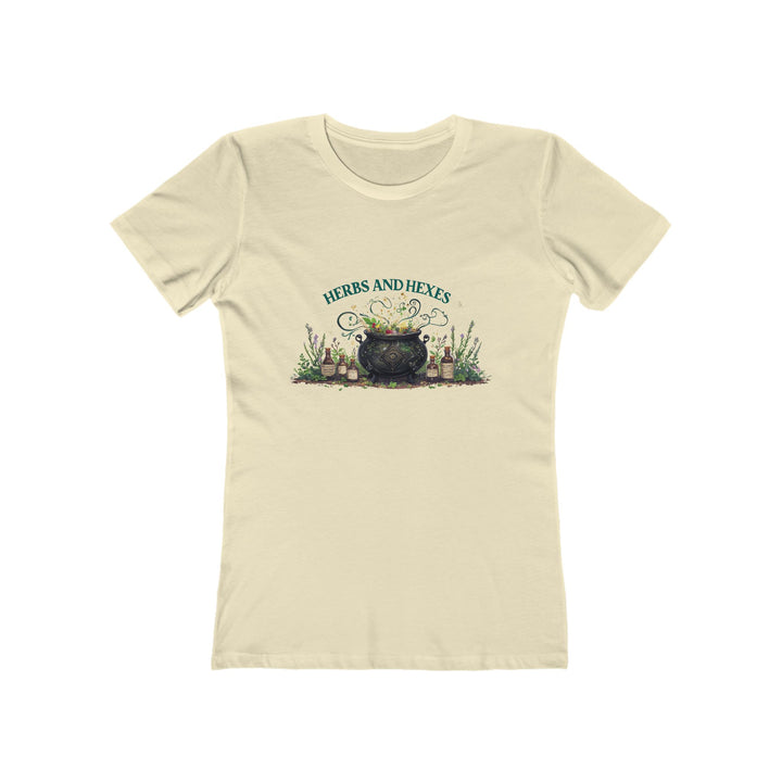 Herbs and Hexes Witchy T-Shirt | Mystical Cauldron Herbal Magic Tee- Ten & Timber