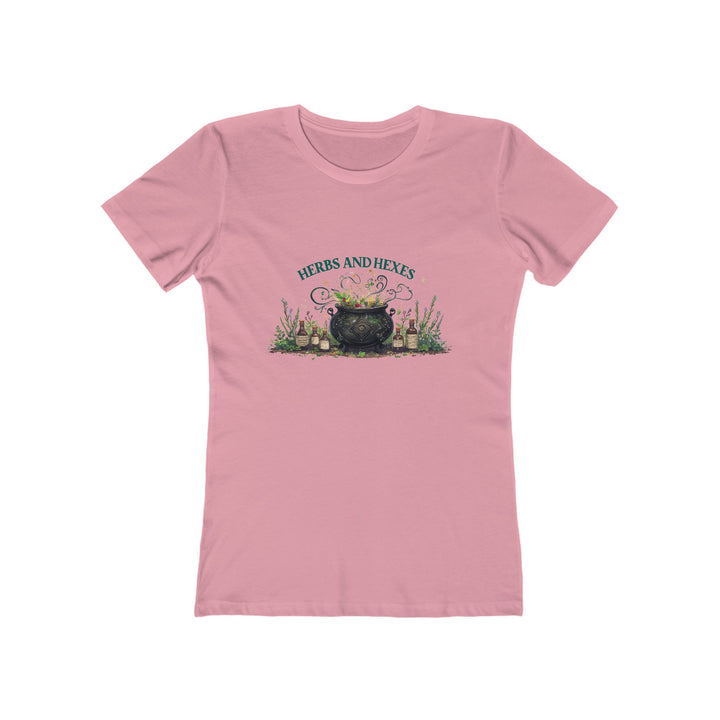 Herbs and Hexes Witchy T-Shirt | Mystical Cauldron Herbal Magic Tee- Ten & Timber