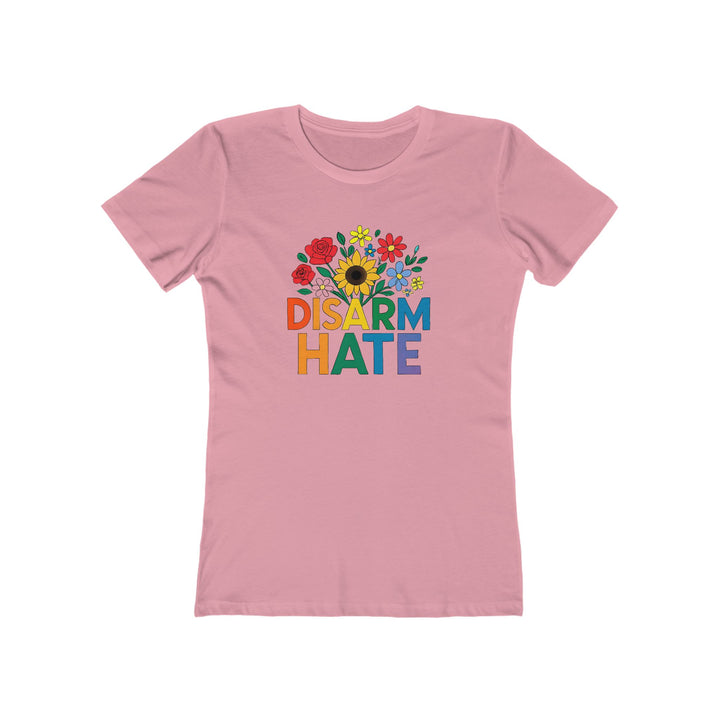 Disarm Hate Women’s T-Shirt – Pride Equality Graphic Tee, Feminist Activist Apparel- Ten & Timber