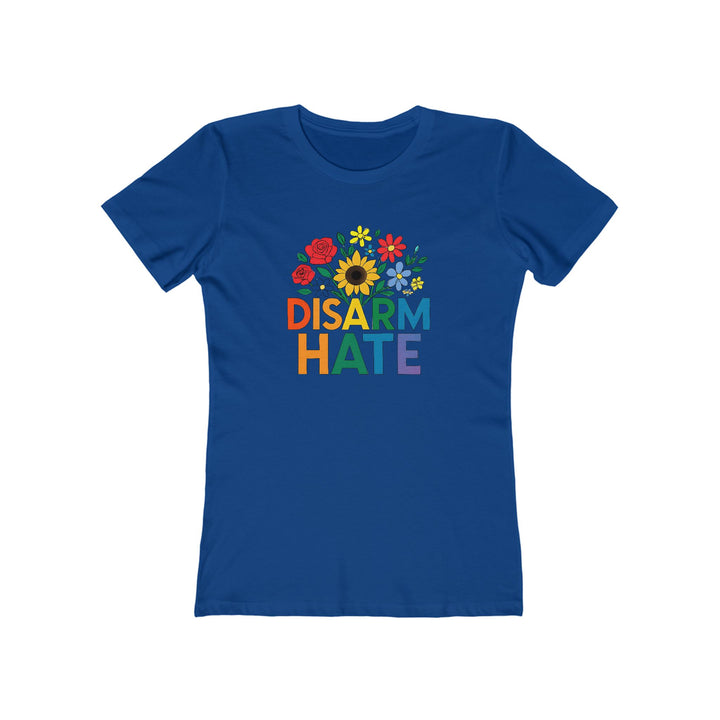 Disarm Hate Women’s T-Shirt – Pride Equality Graphic Tee, Feminist Activist Apparel- Ten & Timber