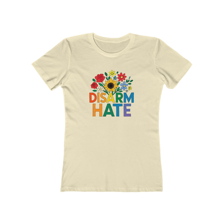 Disarm Hate Women’s T-Shirt – Pride Equality Graphic Tee, Feminist Activist Apparel- Ten & Timber