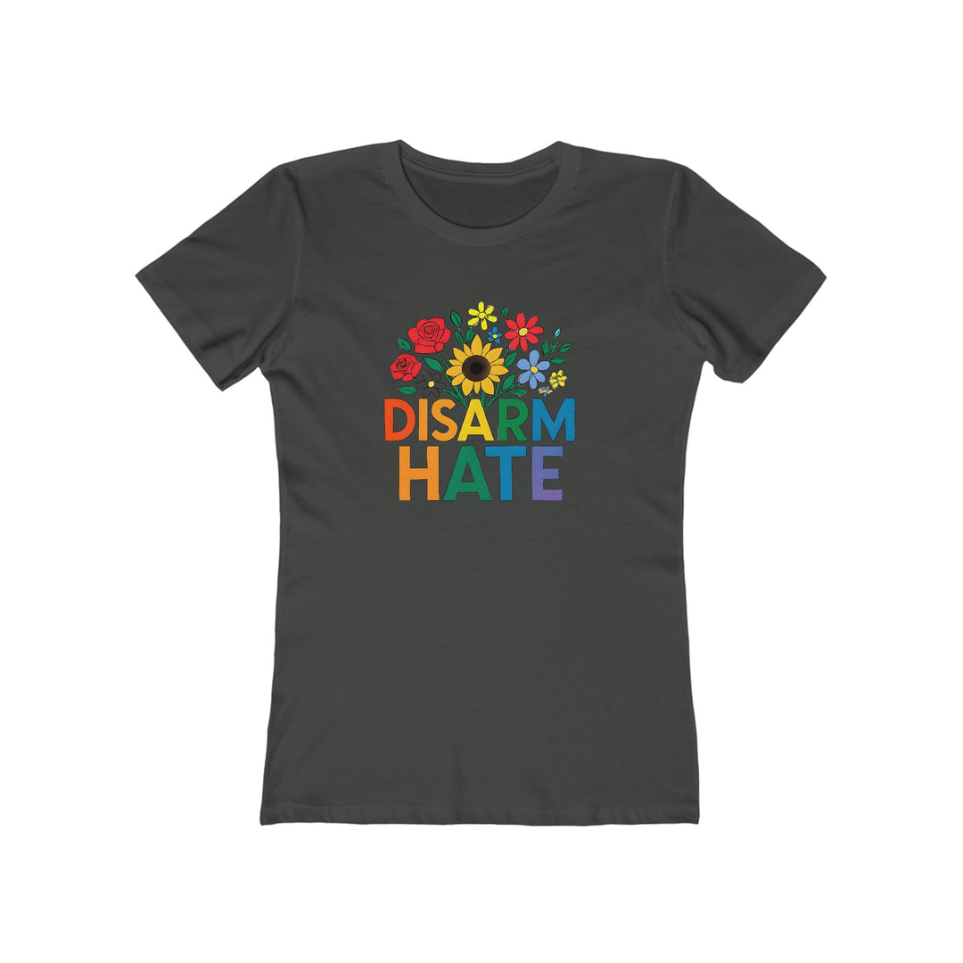 Disarm Hate Women’s T-Shirt – Pride Equality Graphic Tee, Feminist Activist Apparel- Ten & Timber