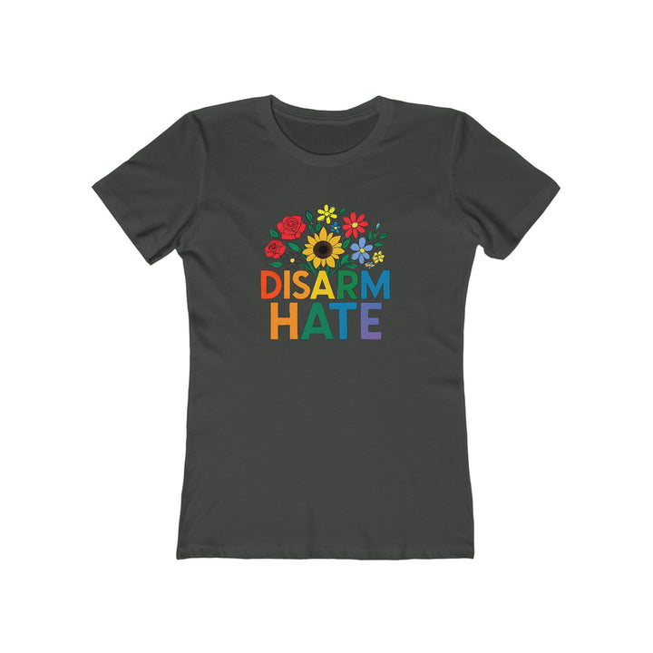 Disarm Hate Women’s T-Shirt – Pride Equality Graphic Tee, Feminist Activist Apparel- Ten & Timber