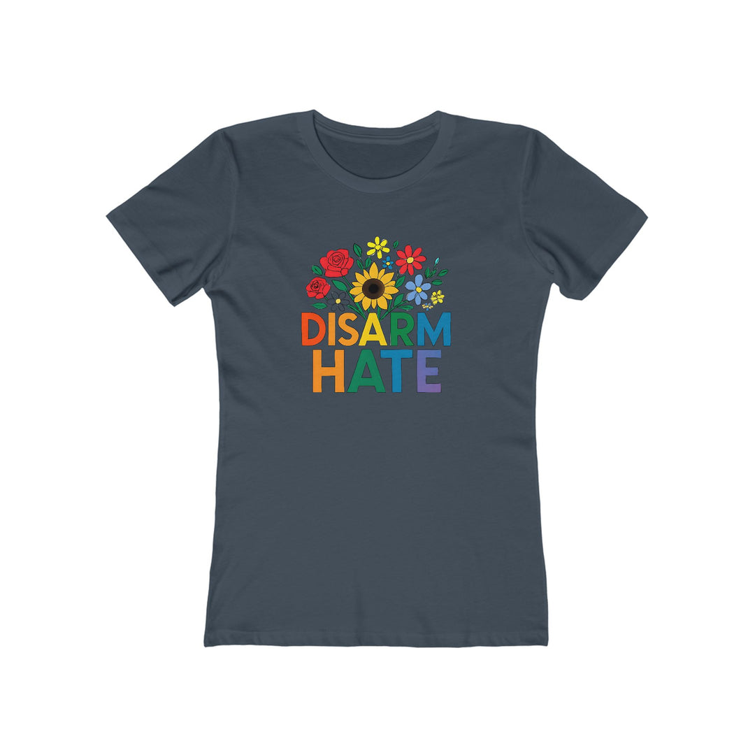 Disarm Hate Women’s T-Shirt – Pride Equality Graphic Tee, Feminist Activist Apparel- Ten & Timber