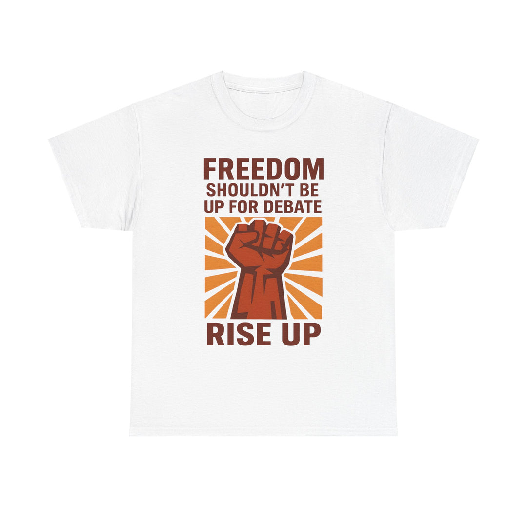 Bold Justice Statement Tee, Protester Shirt for Activists & Human Rights Supporters