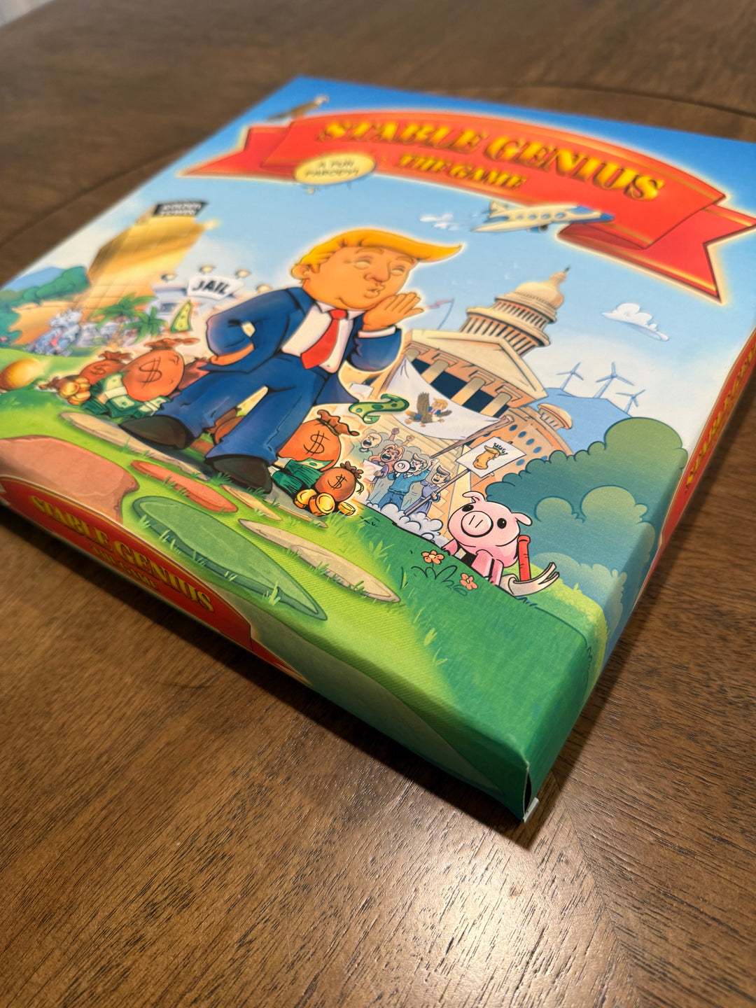 Stable Genius: The Game – Political Parody Board Game
