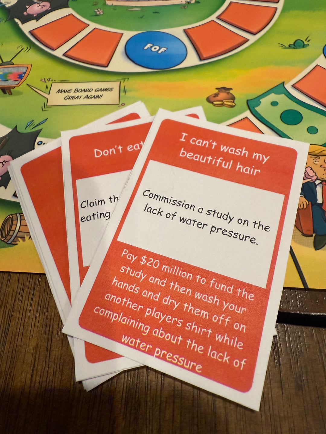 Stable Genius: The Game – Political Parody Board Game