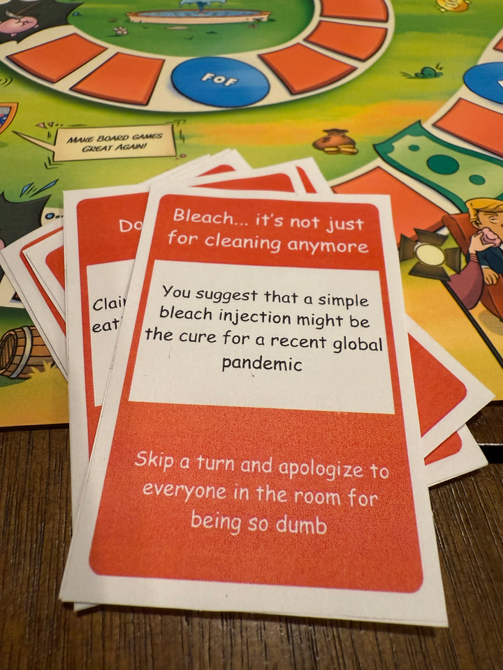 Stable Genius: The Game – Political Parody Board Game