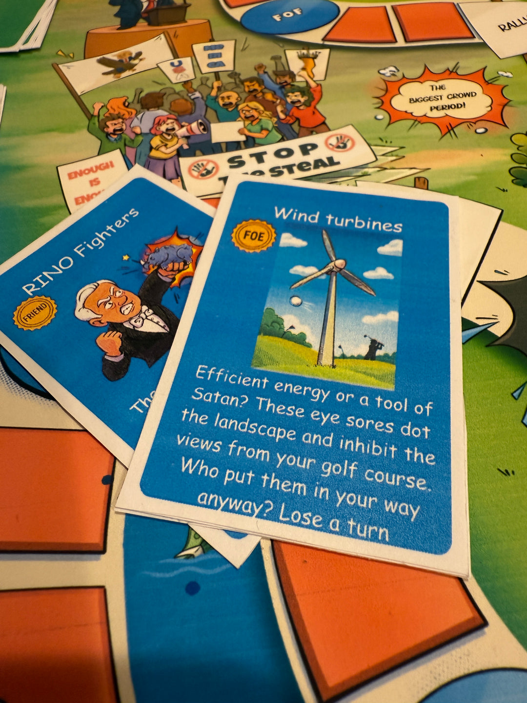 Stable Genius: The Game – Political Parody Board Game